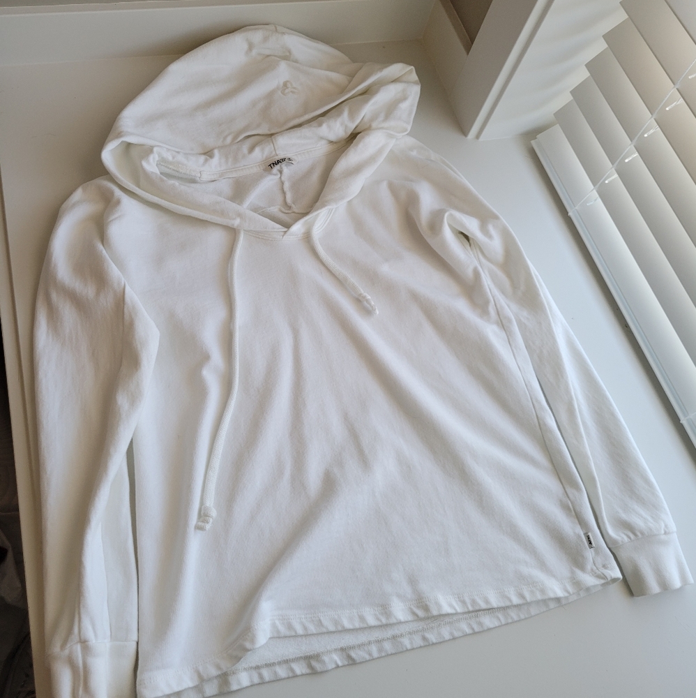 TNA white hoodie size medium